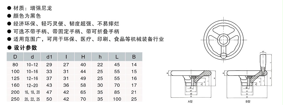 歐拓機械大量有現貨塑鋼手輪